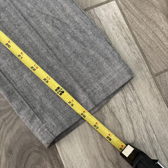 I Love Ugly Striped Gray Kobe Pants Size Small Slim Cotton Blend NWT - Picture 11 of 13